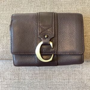 Chloe Brown Soft as Butter Leather Bifold Wallet - May be small but packs a lot!